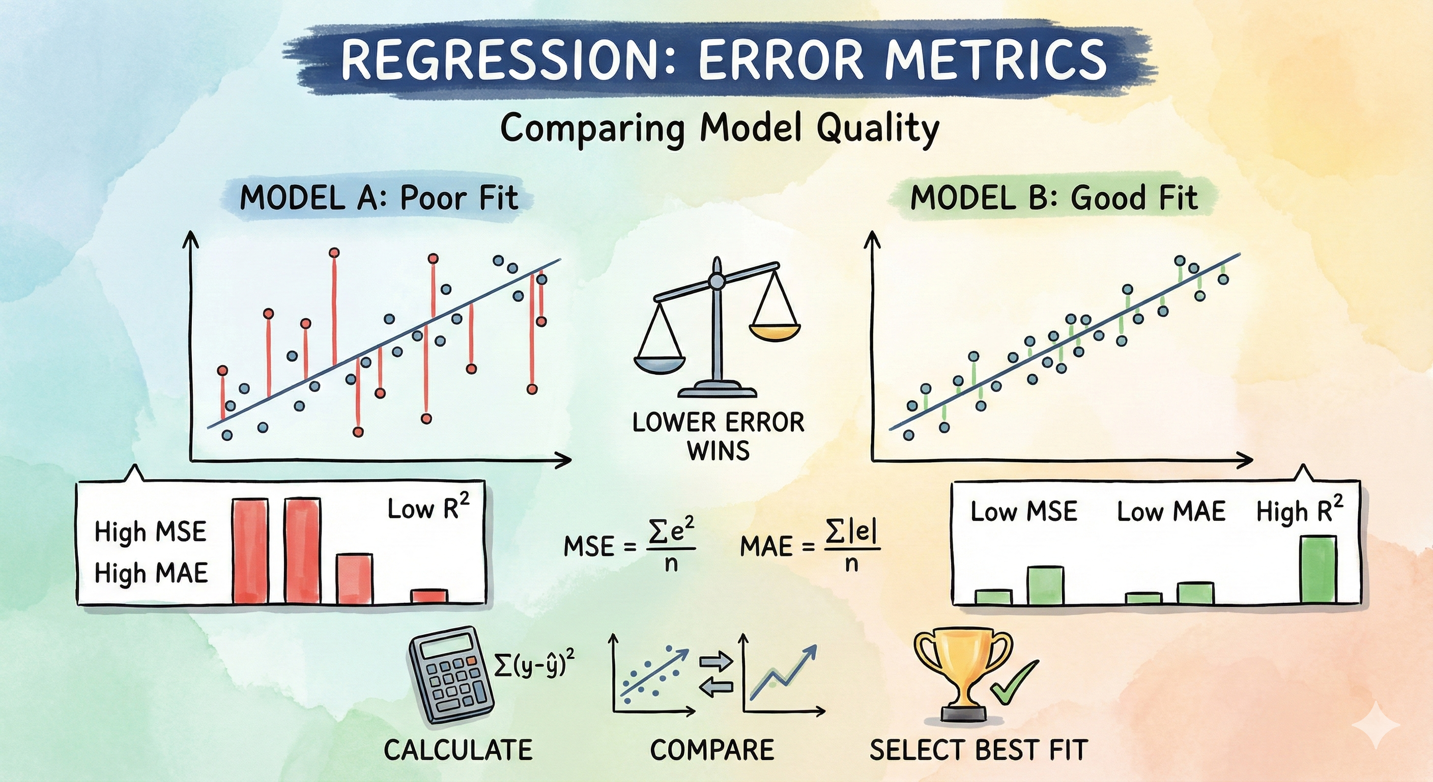 Regression : Error Metrics interface